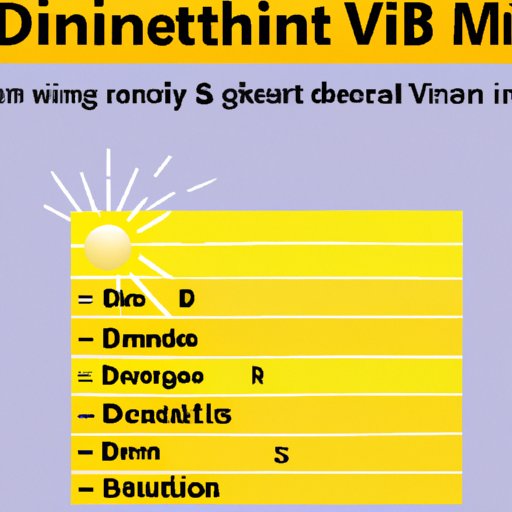 VIII. How to Monitor Your Vitamin D Levels and Optimize Its Benefits