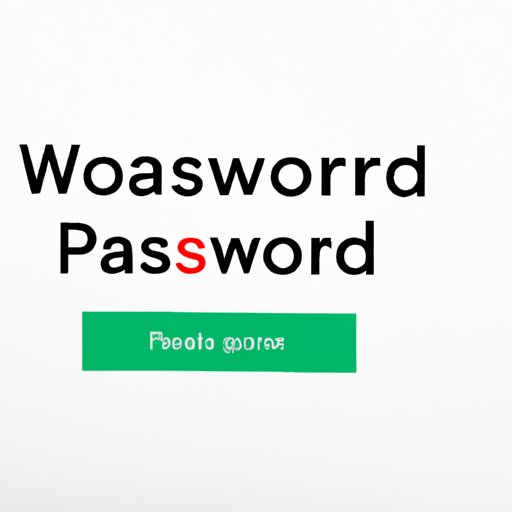 The Importance of Strong Passwords: Changing Your Google Password