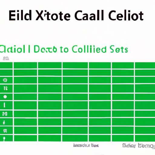 Getting Started with Excel: How to Enter Data into Cells 