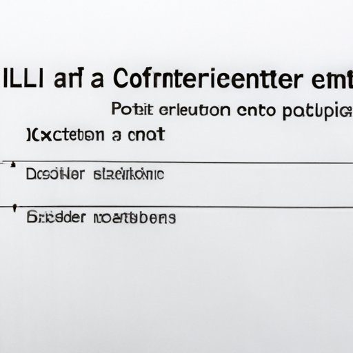 Introduction to the Problem of Entering Data in an Excel Cell