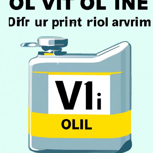 IV. How to Read the Numbers on Your Oil Container