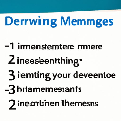 Key Things to Remember When Interpreting DM