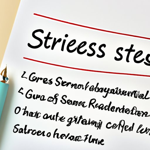 Highlighting Rules of Identifying when Good Stress gets out of Control
