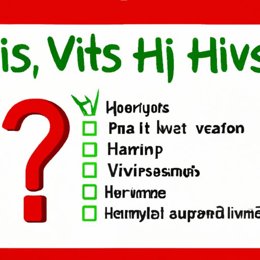 VII. HIV Symptoms: What to Expect and When to See a Doctor